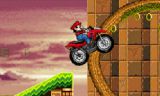 Mario ATV in Sonic Land